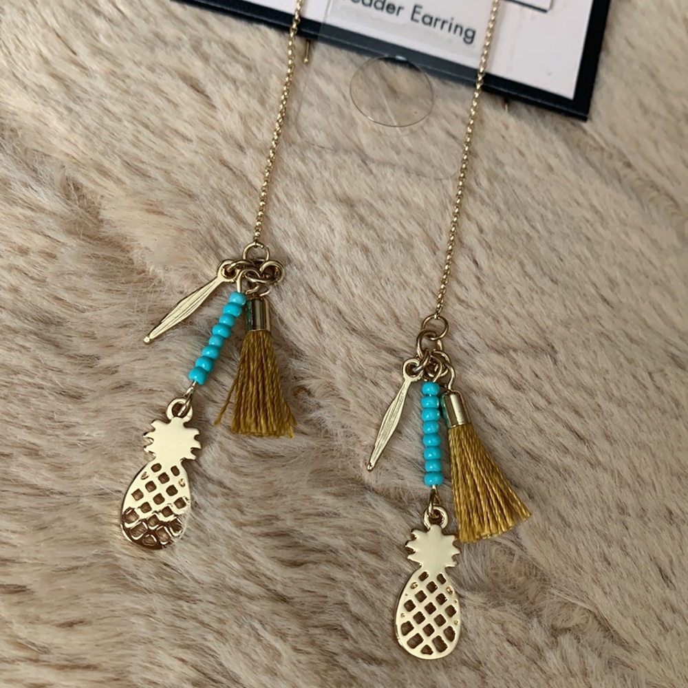 BCBGeneration Threader Earrings - Picture 2 of 7